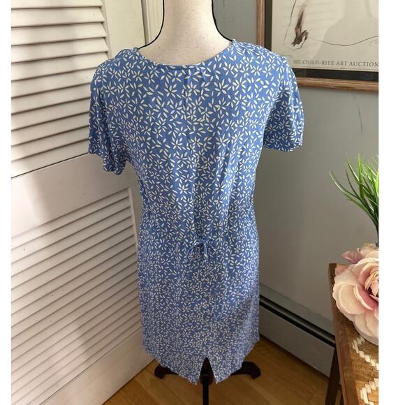 PUTUMAYO Dress Womens Small Blue Floral Print Retro Dainty Cottage Effortless - Picture 4 of 9